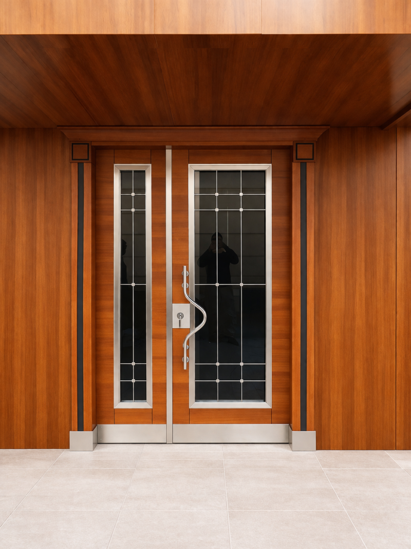 D-542 Paslanmaz kapı modeli