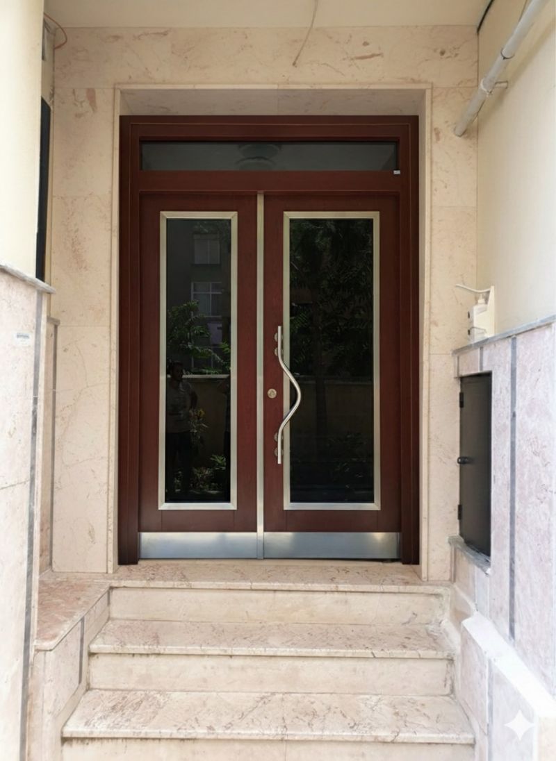 Adana apartman giriş kapıları