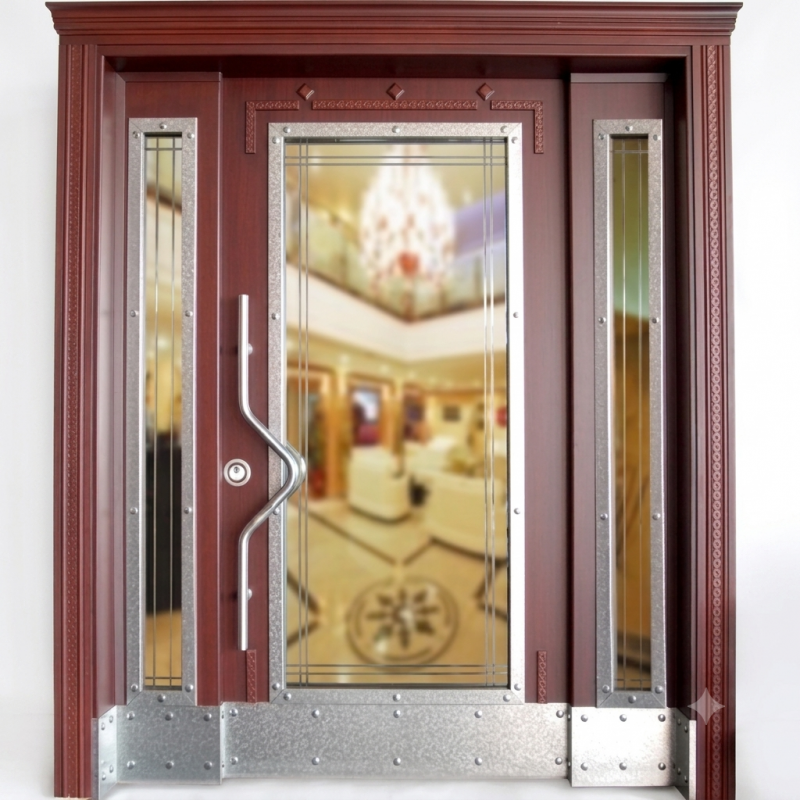 Reflekte Camlı Apartman Kapısı D-501 | Üretim Merkezi